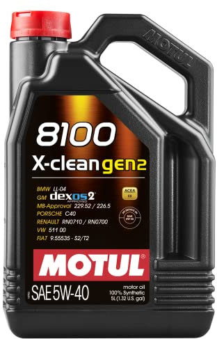 MOTUL Motoröl 8100 5W-40 Motorenöl 5 L