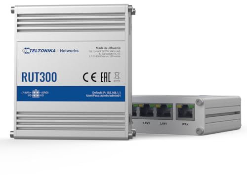 Router Industrial TELTONIKA RUT300 5X RJ45 100MB / S