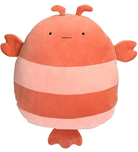 LICHENGTAI Plüschtier, 40cm Plüschtier Flauschiges Stofftier Kawaii Hummer, Kuscheltier Ausgestopftes Tier Plüschkissen Gefüllt Spielzeug Geschenk für Kinder Mädchen Jungen