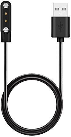 Olakin Smartwatch Chargeur, Magnetisches Ladegerät, Compatible mit SW022 T-i-c Watch GTX, LS05, LS05S, I-m-ilab kw66, LS10, LS12, Keep B3