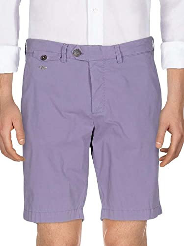 Bermuda Aeronautica Militare Uomo Pantalone Corto Viola Aquila Tg S, M, XL, 3XL, 4XL A2/138, S