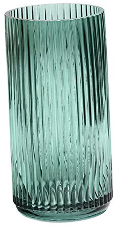 Veemoon 1 Pc Florero De Vidrio Jarrón Decorativo Creativo Decoración del Hogar Verde Florero De Cristal Jarrones Ikebana Florero Arreglo Floral Maceta De Cristal Botella De Vidrio Soporte