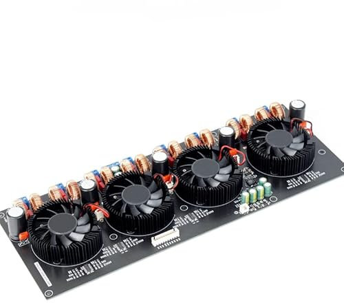 HOOCI TPA3255 300W 8-Channel Digital Class D Audio Power Amplifier Board 300W*8 DC 24-48V