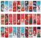 JIANTA Magnetische Lesezeichen, 30 Stück Magnetische Lesezeichen Weihnachten, Magnet Seiten Markierungen, Magnetic Bookmarks Magnetische Seitenclips für Kinder, Schule, Schreibwaren, Buchlesen