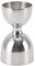 Jigger à Cocktail 30/60ml en Acier Inoxydable, Durable, Haute Précision, Mesure à Large Ouverture, Jigger pour Liqueur de Cocktail, Moins de Déchets (30/60ml Argent Classique)