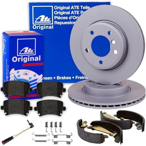 ATE Bremsscheiben + Beläge + Handbremse hinten für E-Klasse W211 CLS C219