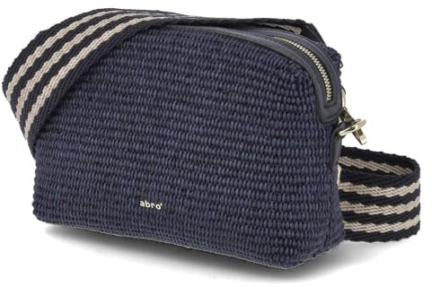 ABRO Damen Umhängetasche Kaia Tasche, Marineblau