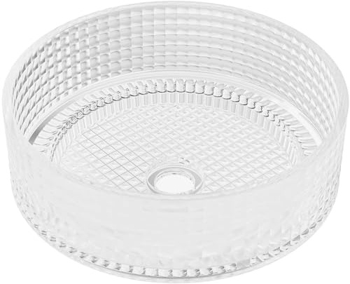 Mexen 24053700 Lira Aufsatzwaschbecken aus Glas, Transparent