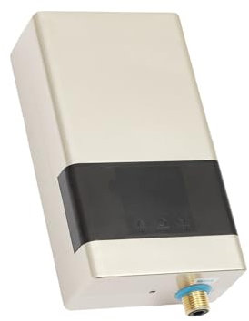 Chauffe-eau instantané, 4KW Mini Chauffe-eau Électrique Sans Réservoir Chauffe-eau Instantané Étanche IPx4 For Cuisine Bain Chaudière Télécommandée pour les voyages en camping Cabines de bateau(Color: