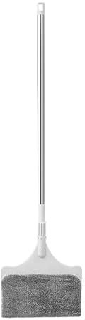 Broom and Mop Tool, 2 in 1 Wet and Dry Sweeper Mop for Floor Sweeping Mopping, 10.8x63