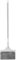 Broom and Mop Tool, 2 in 1 Wet and Dry Sweeper Mop for Floor Sweeping Mopping, 10.8x63