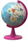 TOPGLOBE 15cm Globus Einhorn-Abenteuer“ mit 54 Puzzleteilen. Drehen, Spinnen, Spielen, etwas über Einhörner und Länder auf der Erde herausfinden.