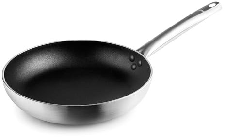 LACOR - 14590 - Sartén Adara, Antiadherente ILAG Ultimate, Libre de PFOA, de Aluminio, Apta para Inducción y Horno, Mango de Acero Inoxidable, Ø20 cm
