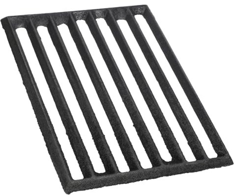 Rejilla De Fundido Para Estufas Rejilla De Para Estufa De Leña Accesorio De Chimenea De Grosor Color y Plateado