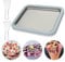 Rolled Ice Cream Maker, Instant Ice Cream Machine, Instant Cold Plate for Diy Ice Cream, Fruit Frozen Yogurt (Blue)