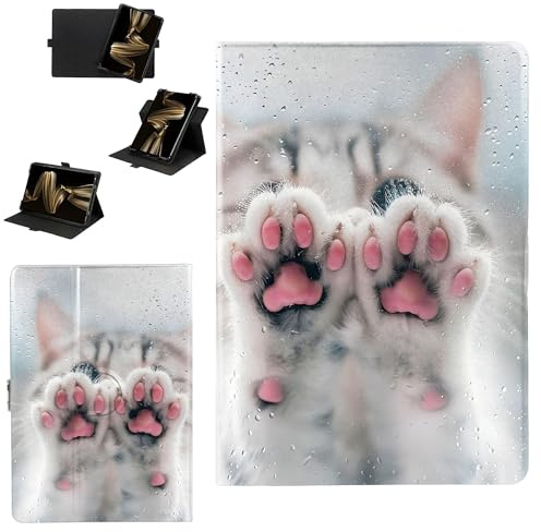 Coque Compatible pour Klipad Kl9878a 8.0-Pouces Tablette Coque Etui Case Cover [Fonction de Rotation à 360 degrés][Protection renforcée des Bords Contre Les Chutes] CCMM