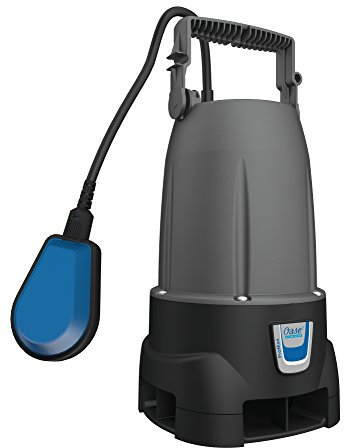Oase 47748 ProMax MudDrain 6000 - Kleine Schmutzwassertauchpumpe zum Abpumpen von Wasserschächten, Wasserförderung bei 6000l/h nur 250W Energiebedarf