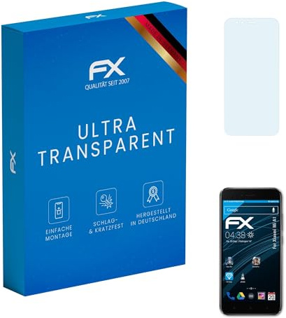 atFoliX Lámina Protectora de Pantalla compatible con Xiaomi Mi A1 Película Protectora, ultra transparente FX Protector Película (3X)