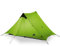 3F UL GEAR lanshan 2 Personen Oudoor Ultraleichtes Campingzelt 3 Jahreszeiten Professionelles 15D Silnylon Stangenloses Zelt 4 Jahreszeiten (2P Grün 4 Jahreszeiten)