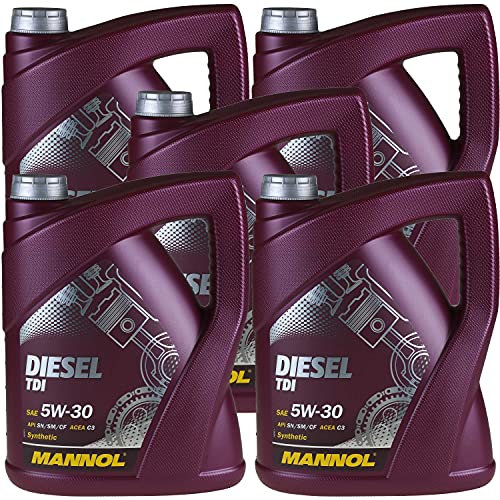 QR-Parts Set 85448656 MN7909-5 25L Original MANNOL Diesel TDI 5W-30 API SN/CF Öl Motoröl