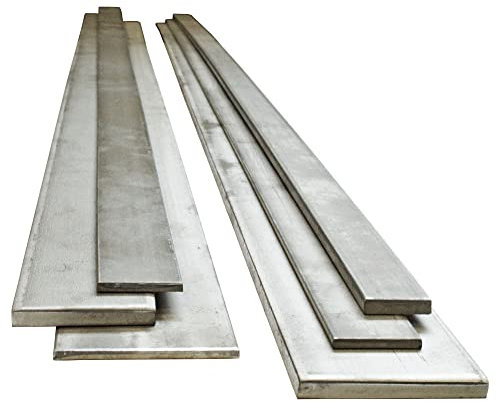 Speciality Metals Stainless Steel 304 Grade Flat Bar Sheet Plate Strip Multiple Sizes 300mm - 1000mm Lengths (40 x 5mm)
