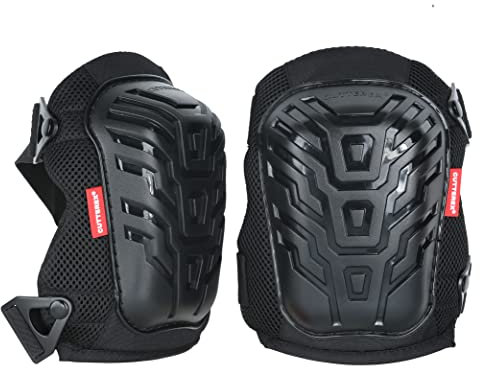 CUTTEREX Ginocchiere per tutti i lavori in ginocchio, ginocchiere professionali, design robusto e protettivo, ginocchiere per pavimenti, giardinaggio, comode e durevoli, antiscivolo e