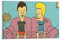 MINGCAI Beavis And Butthead Cartoon Filmserie Gemälde auf Leinwand Wandkunst Poster Scrollen Bild Druck Wanddekoration Home Poster 30 x 45 cm