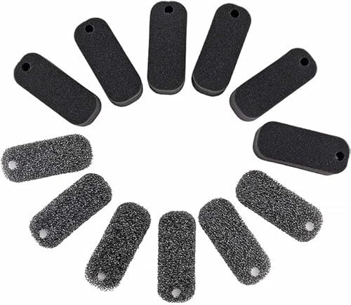 hygger Filtro Interno per Acquario 580L/H, 75L-190L, Filtrazione Biologica per Acquari Anfibi, con 2 Spugne e Palline Bio, per Tartarughe (Fiocco di Cotone)