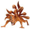Banpresto Kurama Naruto Shippuden (Ver.A) Actionfigur, 14 cm, BP88762P, Mehrfarbig