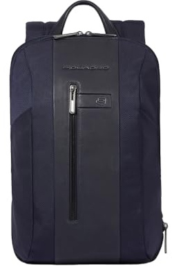 Piquadro Brief2 Slim Expandable Backpack M Blue