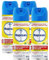 Spray Disinfettante Milleusi, Profumazione Brezza Di Limone, Elimina Fino Al 99,9% Di Batteri, Funghi e Virus 400ml (4 Spray)