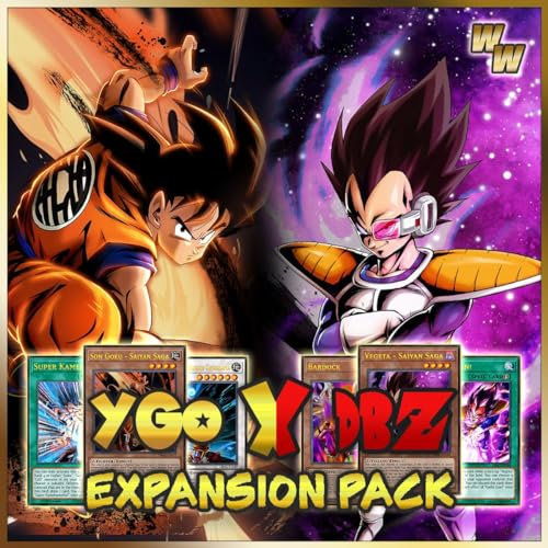 WAIFUWORLD SHOP YGO x DBZ 2-Player Playset – Expansion Pack – Deck im Dragon-Thema – Trading Card Game – TCG Karten – 1 x 1 Deck