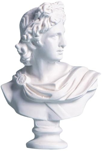 David Harz Figur Griechische Gips -Statue -porträts Büste Mini Gypsum Figuren Zeichnen Praxis Handwerk Moderne Wohnkultur