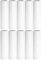 Lot de 10 rouleaux de rouleau anti-peluches extra adhésif pour poils d'animaux de compagnie de 23,9 cm à 24,1 cm de large, 600 feuilles au total