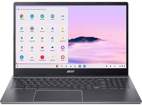 Acer Chromebook Plus 515 CBE595-2 CBE595-2-50RS 15.6 Chromebook - Full HD - Intel Core 5 120U - 16 GB - 256 GB SSD - English Keyboard [US] - Iron