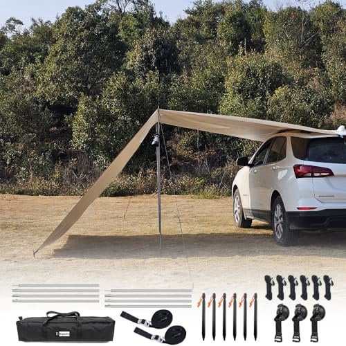 HipierFx 3x5m toldo Coche toldo Furgoneta Camper toldo Caravana toldo Camper es Utilizado para automóviles y SUV