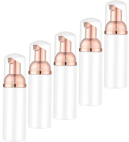 Cabilock 5stücke Pumpflasche Leere Flasche Schäumender Seifenspender Kosmetische Flasche Nachfüllbar Container Für Handseife Shampoo Spülmittel