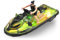 Achort RC Boat Remote Control Boat for Kids and Adults, 2.4GHz Racing Boats RC Jet-ski with LED Light for Pools & Lake, Self Righting Rechargeable Pool Toys for Boys Girls, Radio Controlled Watercraft