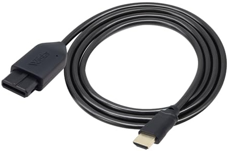 N64 to HDMI Converter Adapter All-in-One HDMI Link Cable Conversion with S-Video Signal Output (Better Than AV Video Quality), for N64 Converter for Gamecube/64/SNES/SFC(1.5m /4.92FT