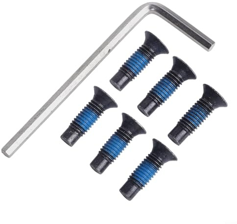 Gdfnmogo Edelstahl Elektroroller Schrauben-Set mit Schraubenschlüssel, Befestigungsschrauben für Ninebot ES1/ES2/ES4 und Max G30, Reparatur