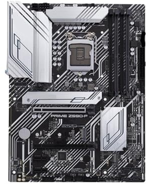 1 Pieza for Placa Base Z590-P LGA 1200 DDR4 128 GB ATX for Placa Base de Escritorio Z590 M.2 CPU de 10.ª y 11.ª generación
