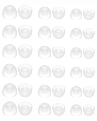 MenYiYDS 36 pezzi Ricambio Auricolari Earbud, Eartips di Ricambio Universali per Cuffie In-Ear(S/M/L)