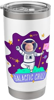 Friends. Galactic Chill Vaso térmico de acero inoxidable de doble pared