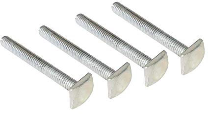 M E N A B O 4 Nutsteine M6x50mm Kopf 13x13 Dachträger Relingträger T-Nut Adapter Nutensteine