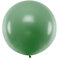 DekoHaus Riesenballons XXL 100 cm Helium Luftballons Farbe wählbar (Dunkelgrün)