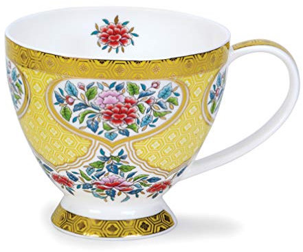 Dunoon Skye Tasse aus feinem Knochenporzellan, hergestellt in England (Kyoto)