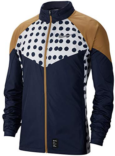 Nike M NK Windrunner JKT Artist Veste Homme, Multicolore (Obsidian/Beechtree/Reflective Silv), M