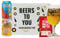 Personalised Beavertown British Craft Beer Gift Set with Glass – Premium Selection of Ales and IPAs, Unique Alcohol Gift for Him or Her, Ideal for Birthdays, Christmas, Father’s Day & More