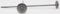 200mm x 4.50mm Galvanised Slab Nails 1Kg