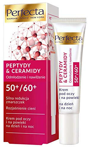 Perfecta Peptide I Ceramidy Augen- und Lidcreme für Tag und Nacht 50+/60+